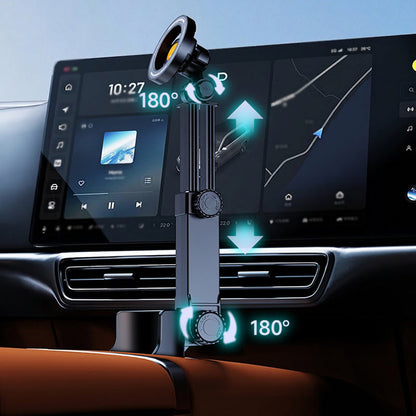 🚗 50% DE RÉDUCTION – Support téléphone pour porte-gobelet – aimant N52 – ajustable à 360° – utilisation à une main