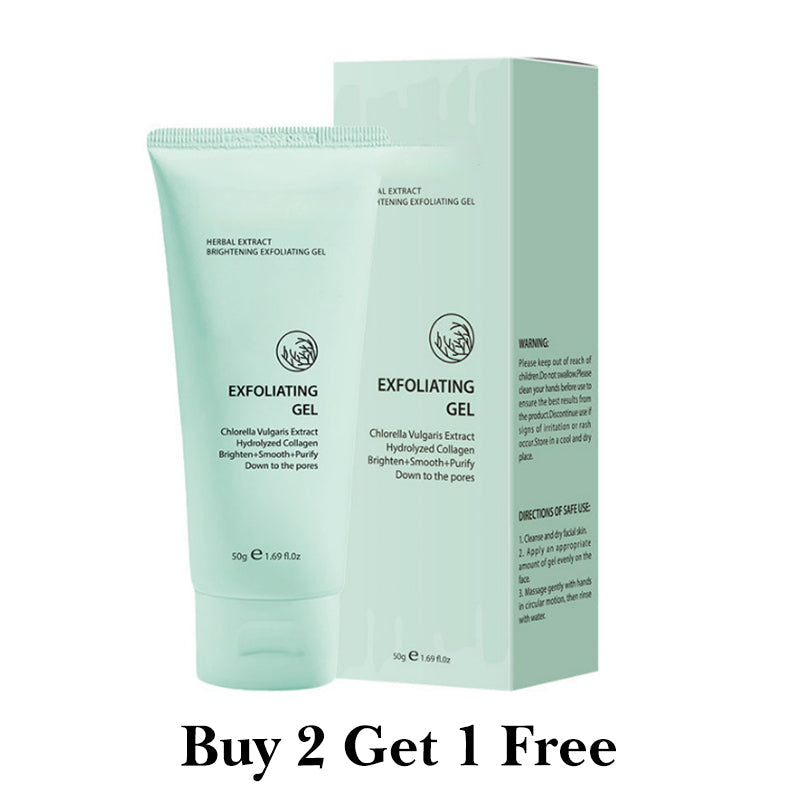 🏆 Offre spéciale du dernier jour : 9,99 € ! 🔥 2 achetés, le 3e offert 🎁 Gel exfoliant éclaircissant aux extraits de plante – Formule douce végétale, exfoliation efficace & soin unifiant pour la peau 🧴
