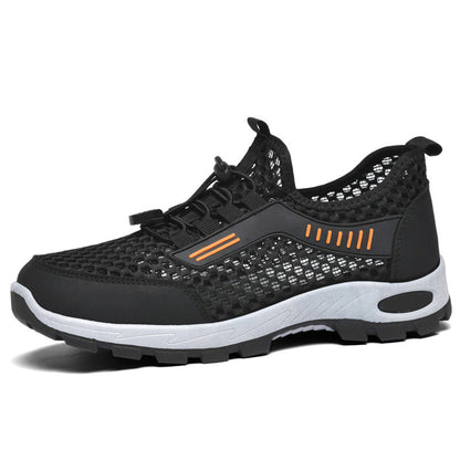 Baskets de plein air respirantes en mesh pour homme