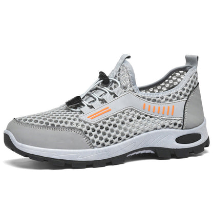 Baskets de plein air respirantes en mesh pour homme