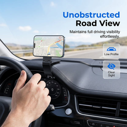 📱 50% DE RÉDUCTION! 🚗 Support téléphone magnétique pour tableau de bord – Maintien puissant, vue surélevée & rotation 360° – Idéal pour navigation & conduite sécurisée ✨