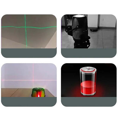 🔨 50 % DE RÉDUCTION ! 🌟 Niveau infrarouge 90° – Laser lumineux, précision d'angle droit.