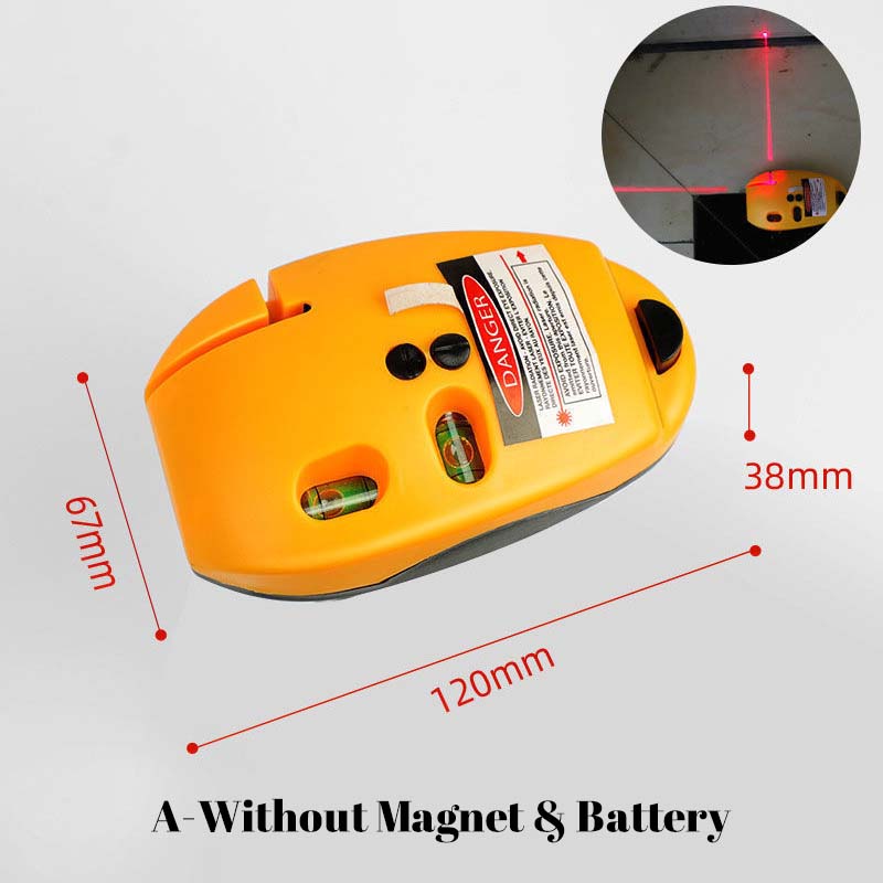 🔨 50 % DE RÉDUCTION ! 🌟 Niveau infrarouge 90° – Laser lumineux, précision d'angle droit.