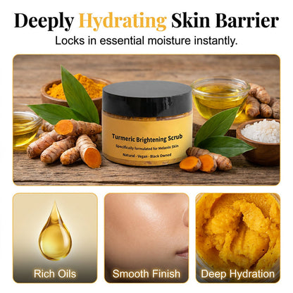 🔥1 acheté = 1 offert🔥 Gommage corporel exfoliant au curcuma