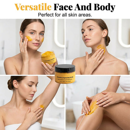 🔥1 acheté = 1 offert🔥 Gommage corporel exfoliant au curcuma