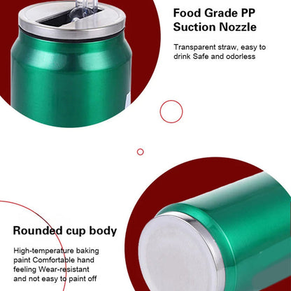 🎉 50% DE RÉDUCTION ! 🥤 Mug isotherme à double paroi en acier inoxydable en forme de canette de cola