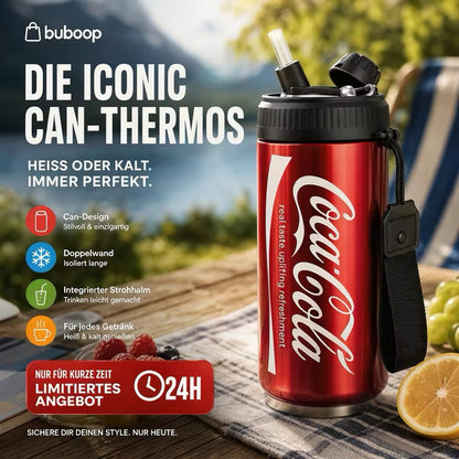 🎉 50% DE RÉDUCTION ! 🥤 Mug isotherme à double paroi en acier inoxydable en forme de canette de cola
