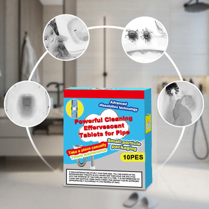 🎁 1 Acheté = 1 Offert 🚿✨ Nettoyant Puissant pour Tuyaux