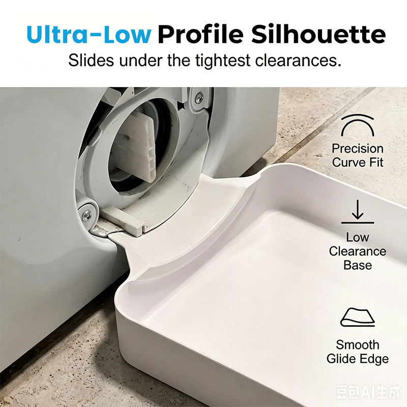 🛡️ 50% DE RÉDUCTION – Bac Récupérateur pour Lave-Linge – Anti-Fuite, Capte Débordements, Sol Sec – Installation Facile ✨