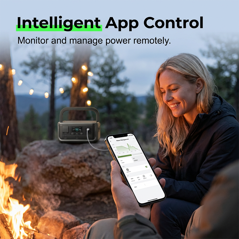 ⌛️ Offre Limitée 50% DE RÉDUCTION ! 🔋 Alimentation portable, ne craignez plus les coupures de courant ! ⚡️ Station d'Énergie Extérieure 300W avec Batterie LFP