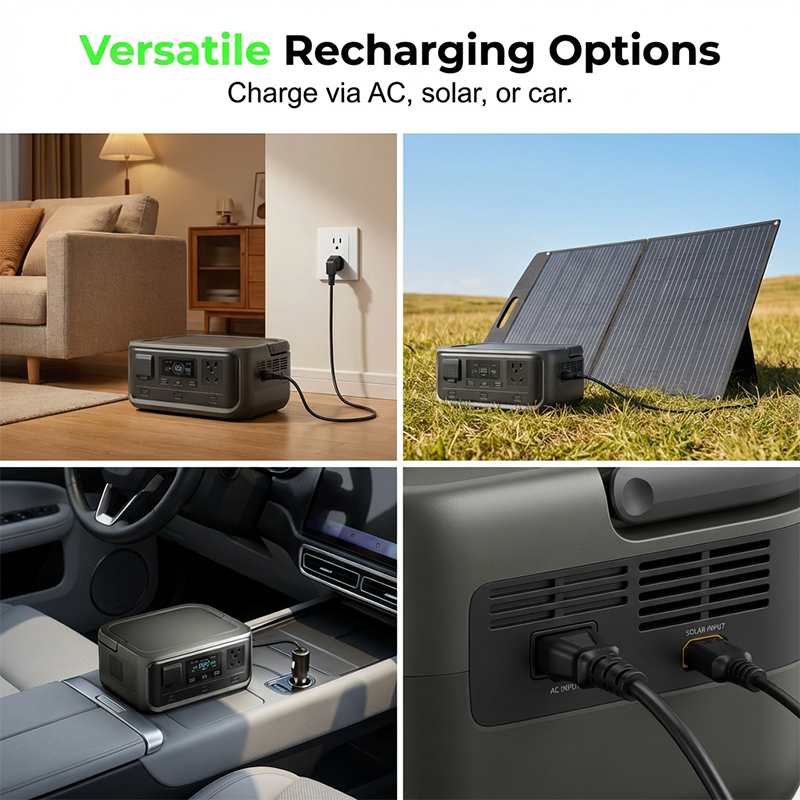 ⌛️ Offre Limitée 50% DE RÉDUCTION ! 🔋 Alimentation portable, ne craignez plus les coupures de courant ! ⚡️ Station d'Énergie Extérieure 300W avec Batterie LFP