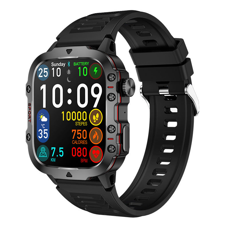 ⌚ 50% DE RÉDUCTION! 🏞️ Montre Intelligente Robuste Extérieur – 100+ modes sportifs, étanche & alliage aluminium – Parfaite pour l'aventure et le quotidien actif 💪