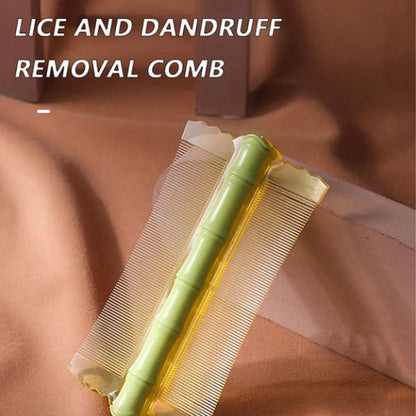 💇🌿 Peigne à dents fines double face en bambou – Anti-statique, démêlage doux, prenez soin de vos cheveux sans agresser le cuir chevelu ni générer de déchet plastique, la touche écolo de votre routine beauté ♻️💚