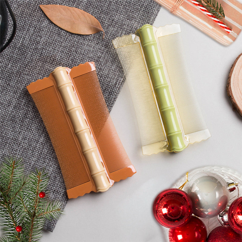 💇🌿 Peigne à dents fines double face en bambou – Anti-statique, démêlage doux, prenez soin de vos cheveux sans agresser le cuir chevelu ni générer de déchet plastique, la touche écolo de votre routine beauté ♻️💚