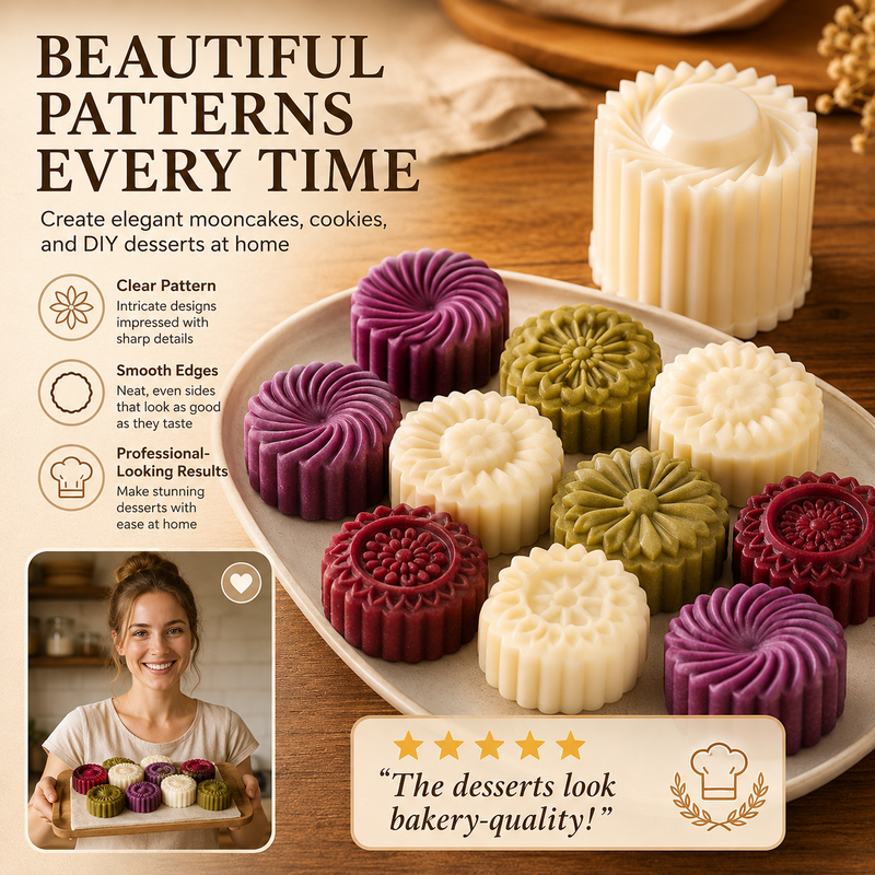 🎁Offre limitée ! 🍪 Moule à pâtisserie à double extrémité ✨ Créez des desserts variés, indispensable pour les amateurs de cuisine ⏳‑50% remise