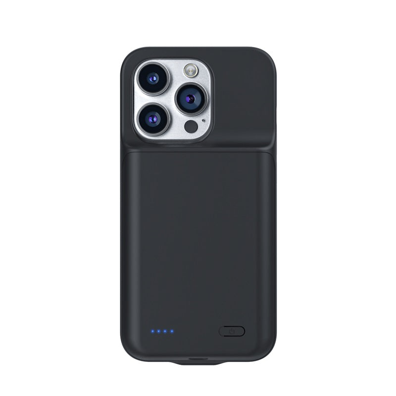 🔋✨ Funda con power bank 2 en 1 para iPhone ¡Di adiós a la ansiedad por la batería descargada! 🚫 6800mAh, carga PD de 20W, delgada, protege y carga al mismo tiempo 📱