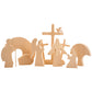 Easter Scene Wooden Decoration