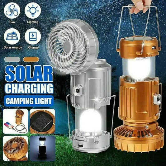 (🔥🎁2023-Christmas Hot Sale🎁 49%) Lanterna da campeggio LED solare portatile 6 in 1