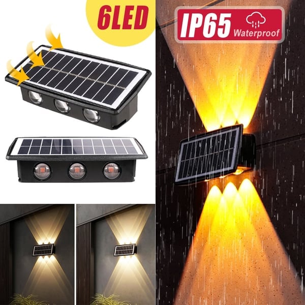 💥 Vendita di Capodanno 49% OFF💥 Lampada da parete a energia solare