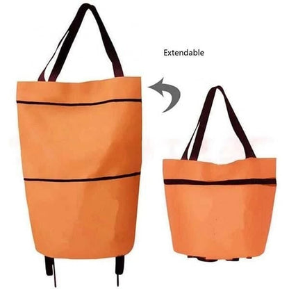 🔥 Saldi primaverili 50% DI SCONTO🔥 - borsa pieghevole per il carrello