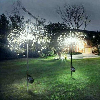 Ultimo Giorno 50% Di Sconto - Impermeabile Solare  Fuochi d'Artificio Lampada