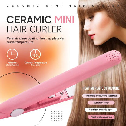 🔥Vendita calda 49% di sconto🔥Mini piastra per capelli in ceramica