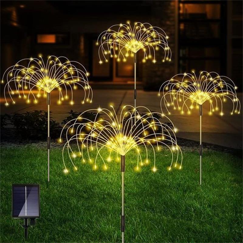 Ultimo Giorno 50% Di Sconto - Impermeabile Solare  Fuochi d'Artificio Lampada