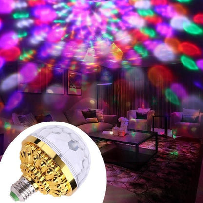 Luce colorata a sfera giratoria per discoteca