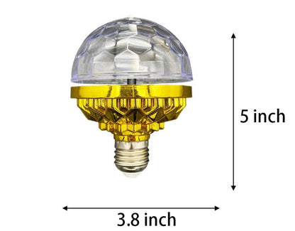 Luce colorata a sfera giratoria per discoteca