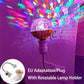 Luce colorata a sfera giratoria per discoteca