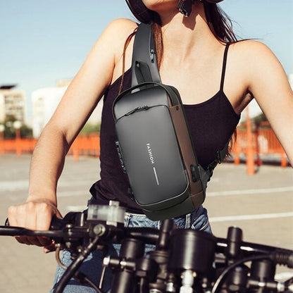 🔥Vendita calda 49% di sconto🔥USB charging sport sling Borsa a tracolla antifurto