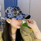 🦋Cappello da baseball con diamante e farfalla in rete